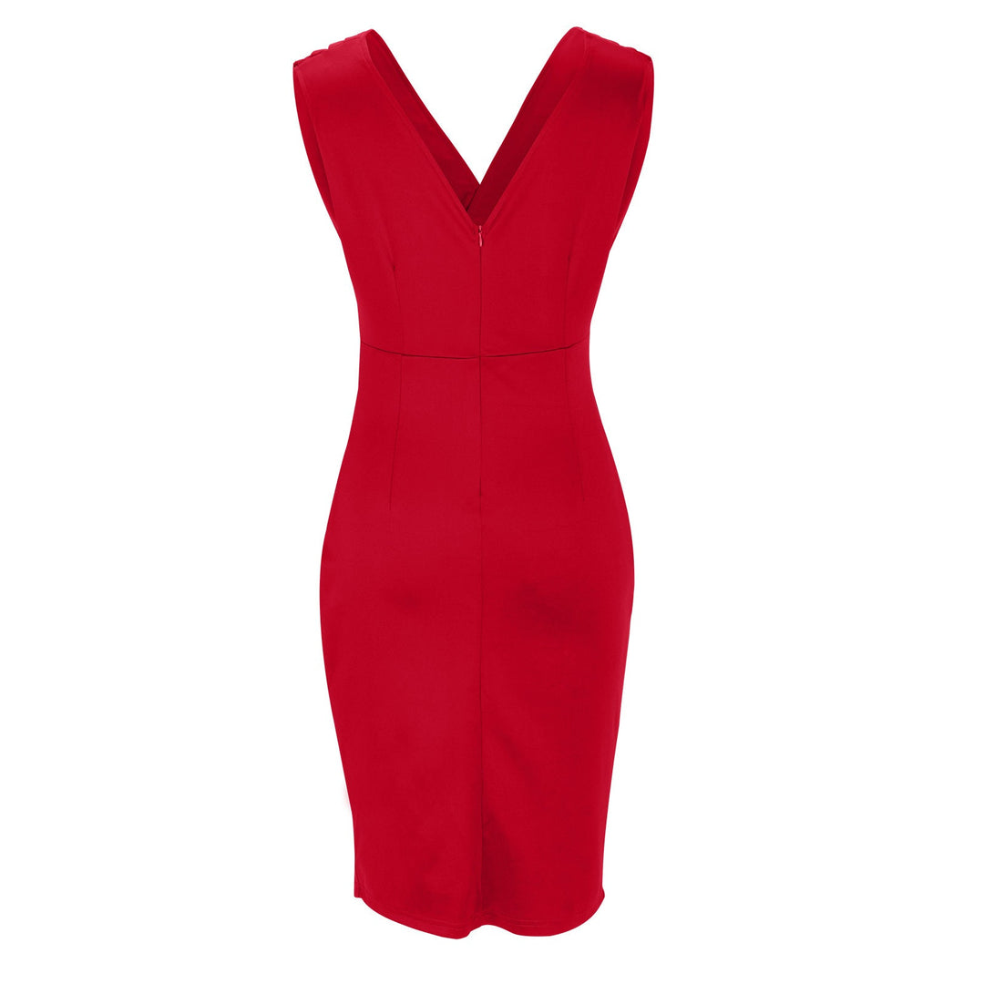 Adrienne™ — Elegant draped dress with a sculpting silhouette