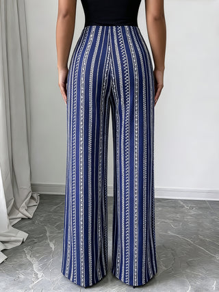 Ladies Wide Leg Trousers