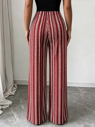 Ladies Wide Leg Trousers