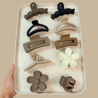 Set of 10 hair clips