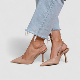 Élizabeth™ — Parisian elegance slingback pump with stiletto heel