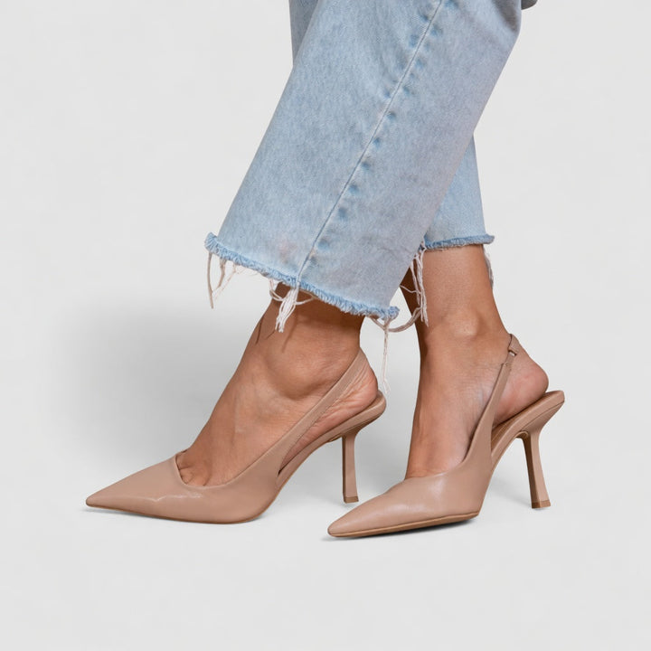 Élizabeth™ — Parisian elegance slingback pump with stiletto heel