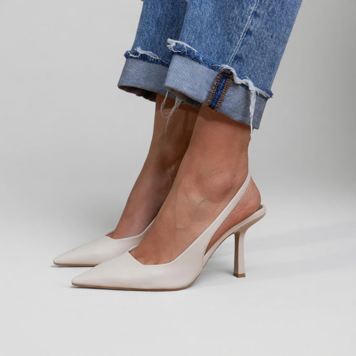 Élizabeth™ — Parisian elegance slingback pump with stiletto heel