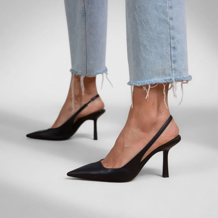 Élizabeth™ — Parisian elegance slingback pump with stiletto heel