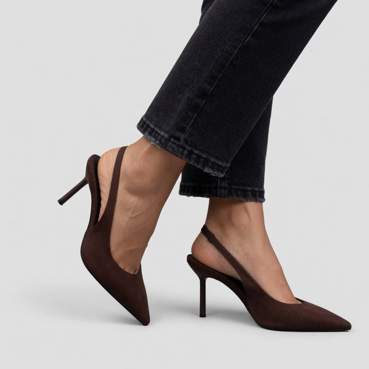 Élizabeth™ — Parisian elegance slingback pump with stiletto heel