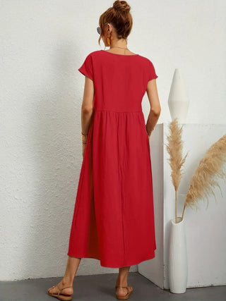 Gabrielle™ — Flowing midi dress, timeless elegance