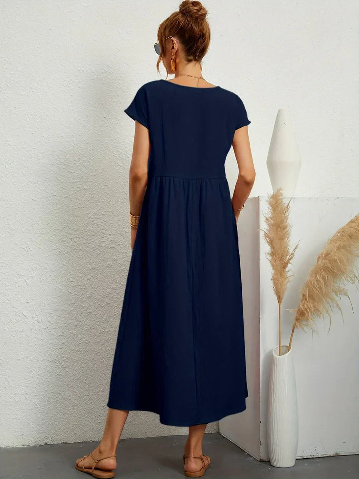 Gabrielle™ — Flowing midi dress, timeless elegance
