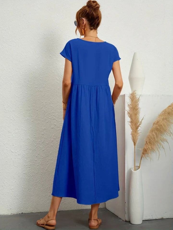 Gabrielle™ — Flowing midi dress, timeless elegance