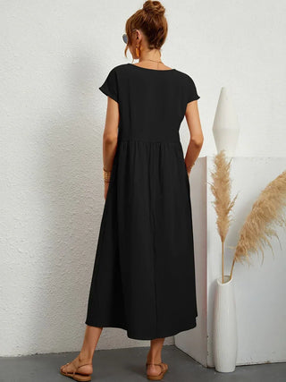 Gabrielle™ — Flowing midi dress, timeless elegance