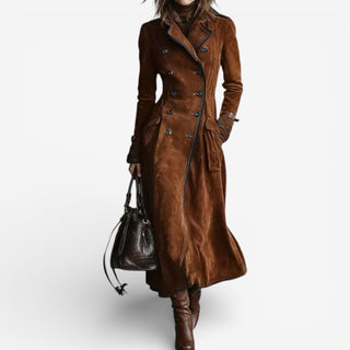 Éléonore — Long Coat with Timeless Elegance