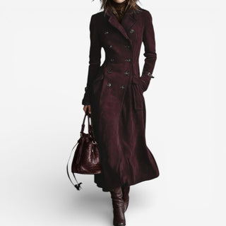 Éléonore — Long Coat with Timeless Elegance