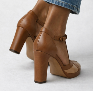 Maëlyne™ — Retro elegant pumps with ergonomic support