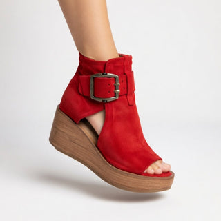Orélisse™ — Modern style open wedge ankle boots