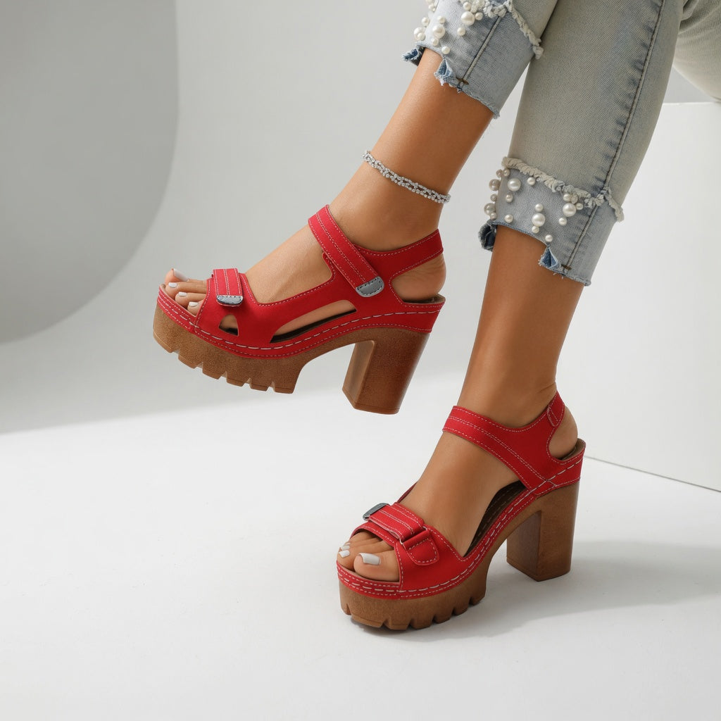 Célimène™ — Urban-style platform block heel sandal