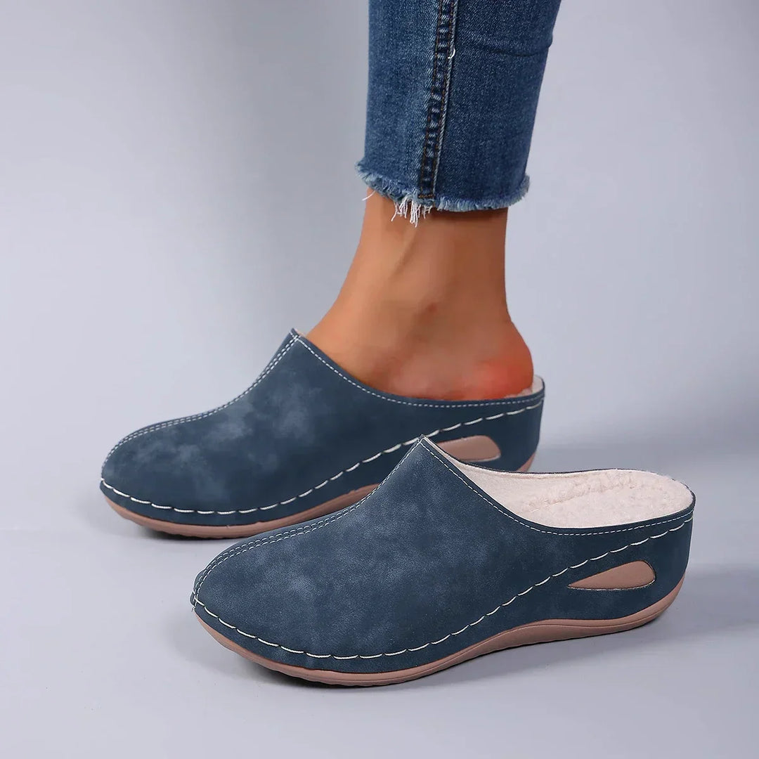 Élise™ | Warm orthopedic slippers for everyday comfort