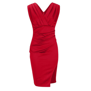 Adrienne™ — Elegant draped dress with a sculpting silhouette