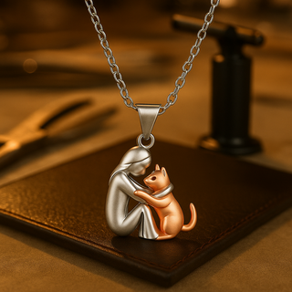 Beth™ – Cat-shaped necklace