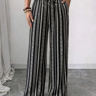 Ladies Wide Leg Trousers