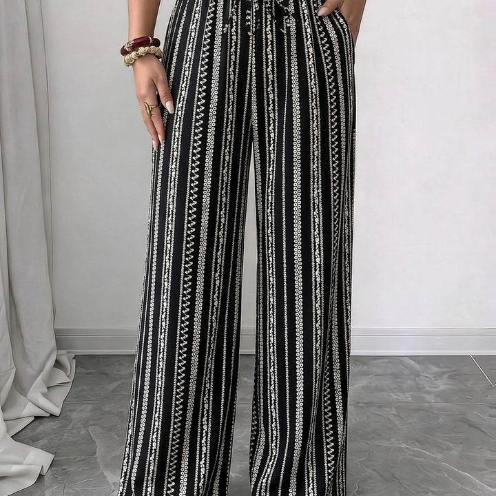 Ladies Wide Leg Trousers