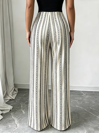 Ladies Wide Leg Trousers
