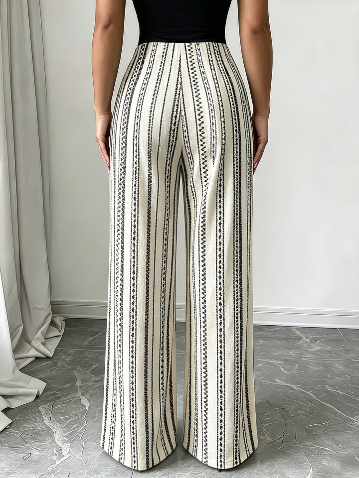 Ladies Wide Leg Trousers